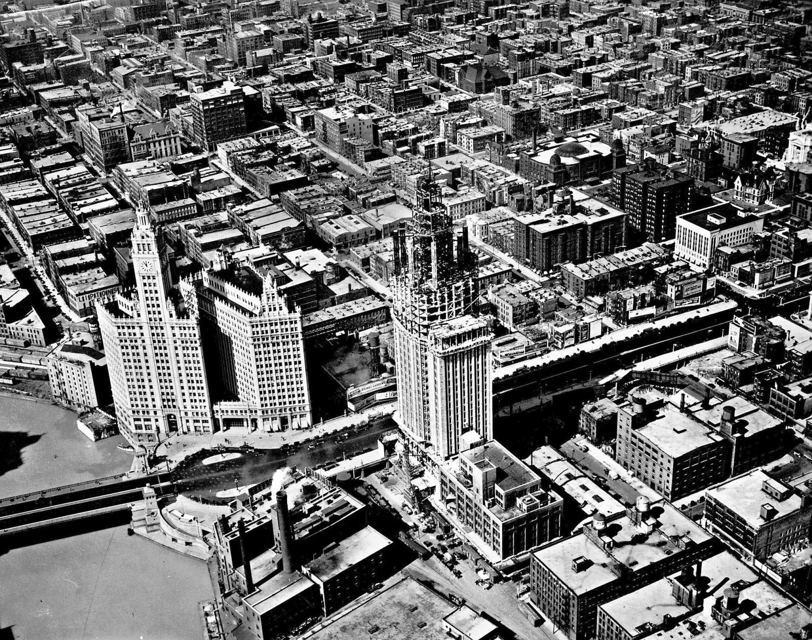 Tribune Tower in 1924